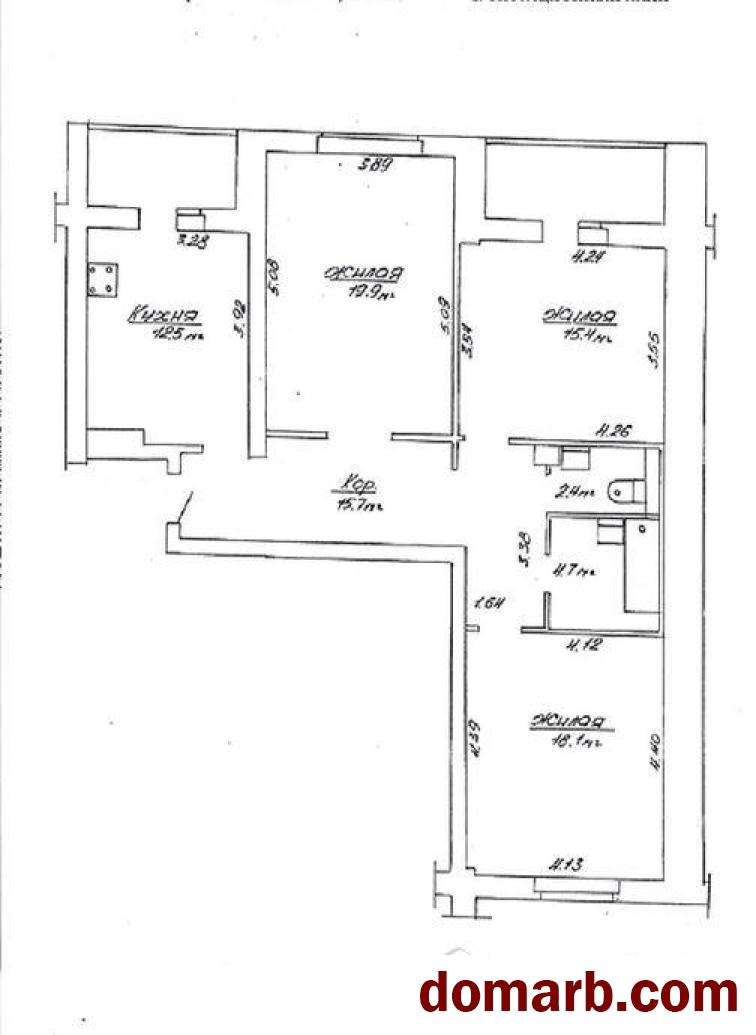 Купить Минск Купить Квартиру 2001 г. 88,7 м2 2 этаж 3-ная Пономаренк в городе Минск