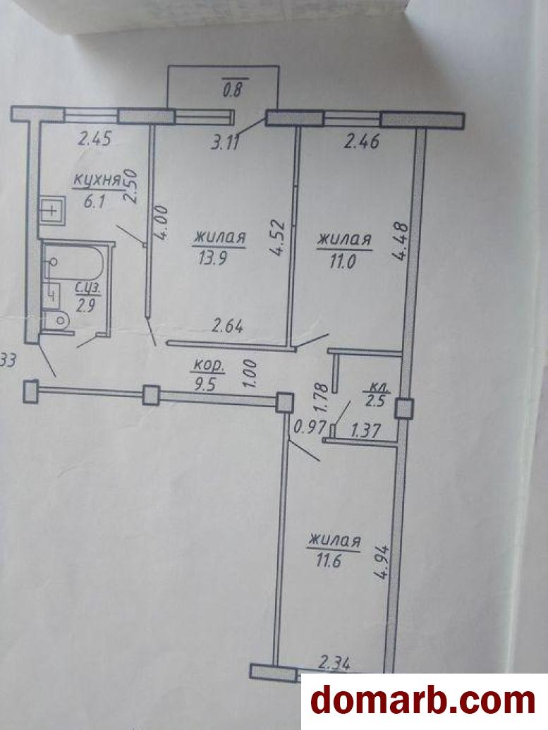 Купить Витебск Купить Комнату 57,5 м2 4 этаж 3-ная Московский пр у в городе Витебск