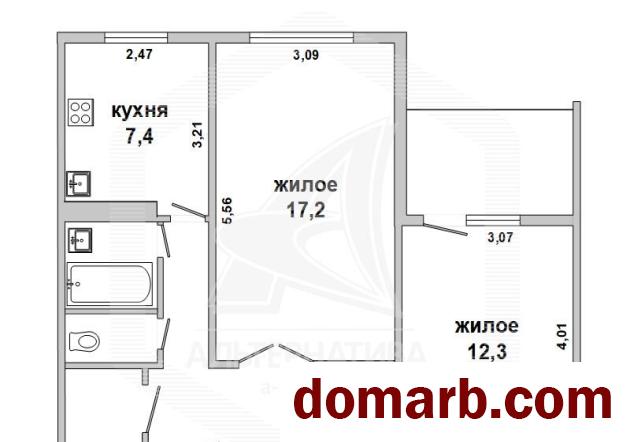 Купить Брест Купить Квартиру 1990 г. 49.7 м2 8 этаж 2-ная Октябрьско в городе Брест