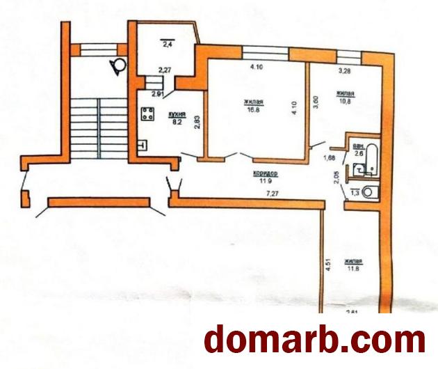 Купить Лида Купить Квартиру 1993 г. 63,4 м2 4 этаж 3-ная Тухачевског в городе Лида