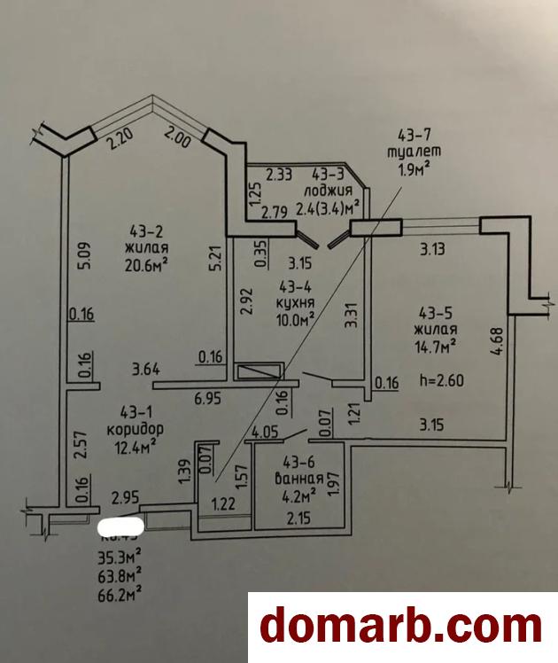 Купить Слуцк Купить Квартиру 2021 г. 63,8 м2 4 этаж 2-ная Магистраль в городе Слуцк