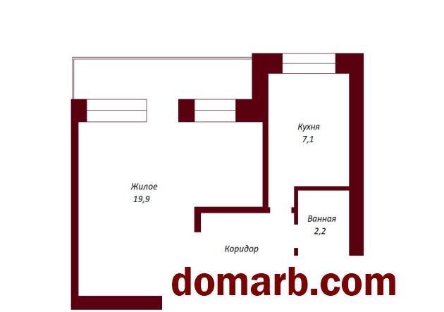 Купить Брест Купить Квартиру 1981 г. 40 м2 4 этаж 1-ная Янки Купалы  в городе Брест