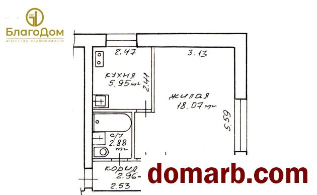 Купить Минск Купить Квартиру 1963 г. 30,5 м2 2 этаж 1-ная Карла Либкн в городе Минск