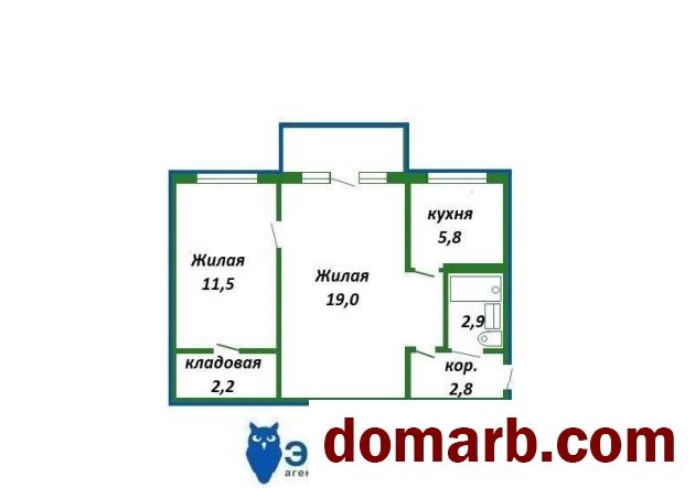 Купить Минск Купить Квартиру 1962 г. 45 м2 4 этаж 2-ная Орловская ул в городе Минск