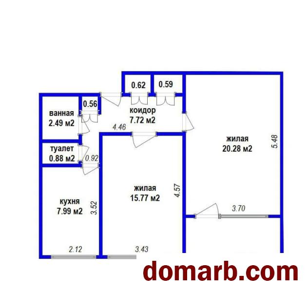 Купить Минск Снять Квартиру 2-ная Якуба Коласа ул. ул. $250 в городе Минск