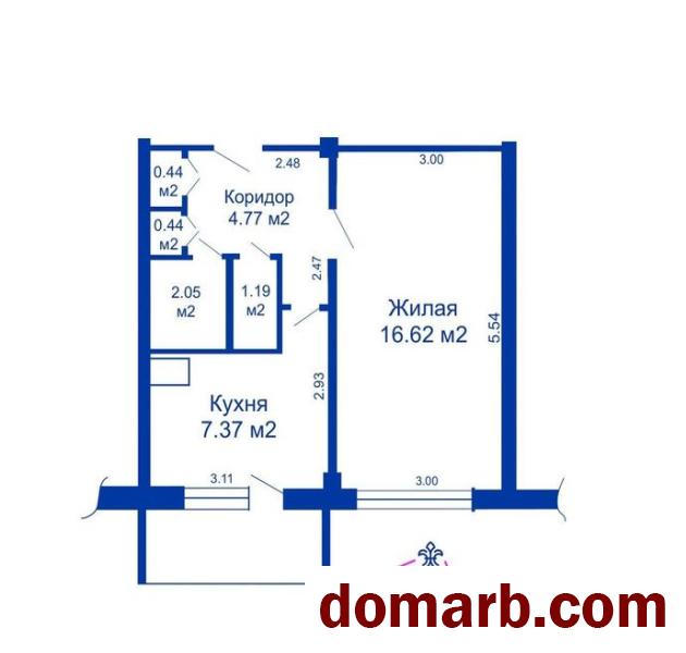 Купить Минск Купить Квартиру 1973 г. 32,9 м2 4 этаж 1-ная Пушкина пр  в городе Минск