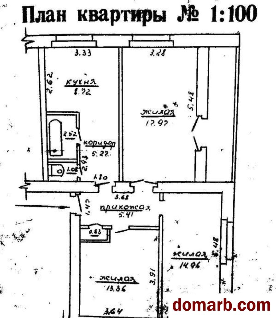 Купить Каменка Купить Квартиру 70 м2 2 этаж 3-ная $5400 в городе Каменка