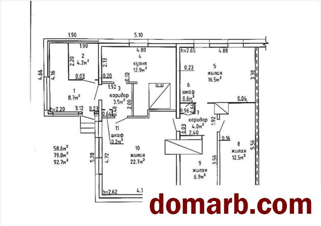 Купить Хутор Купить дом 1961 г. 92,7 м2 4-ная Мира ул ул. $14900 в городе Хутор