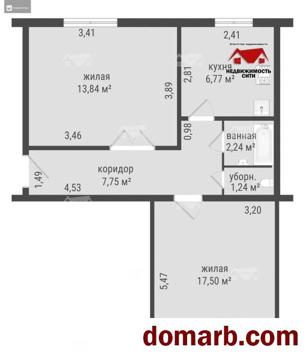 Купить Горки Купить Квартиру 1974 г. 48.8 м2 1 этаж 2-ная Лазо ул. $20000 в городе Горки