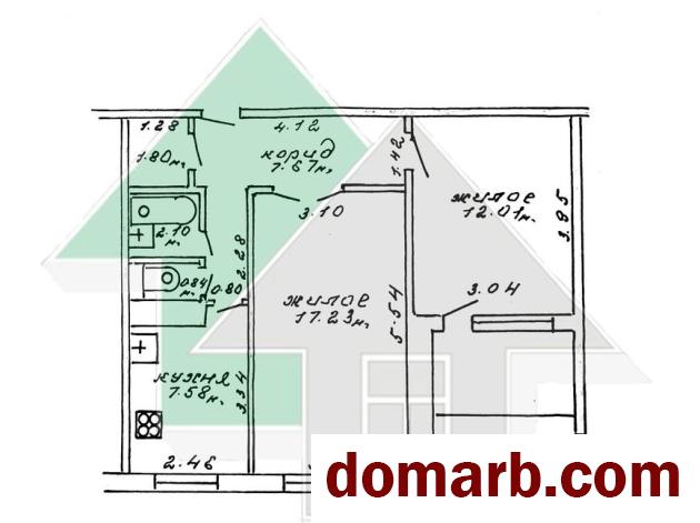 Купить Брест Купить Квартиру 1985 г. 51,5 м2 6 этаж 2-ная Гаврилова у в городе Брест