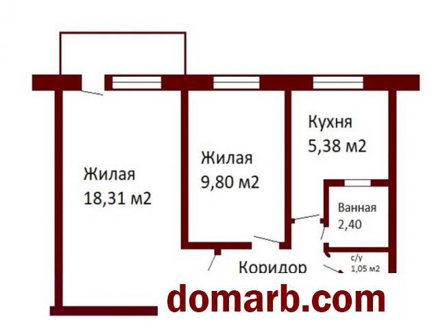 Купить Бобруйск Купить Квартиру 1970 г. 43.2 м2 5 этаж 2-ная Советск в городе Бобруйск