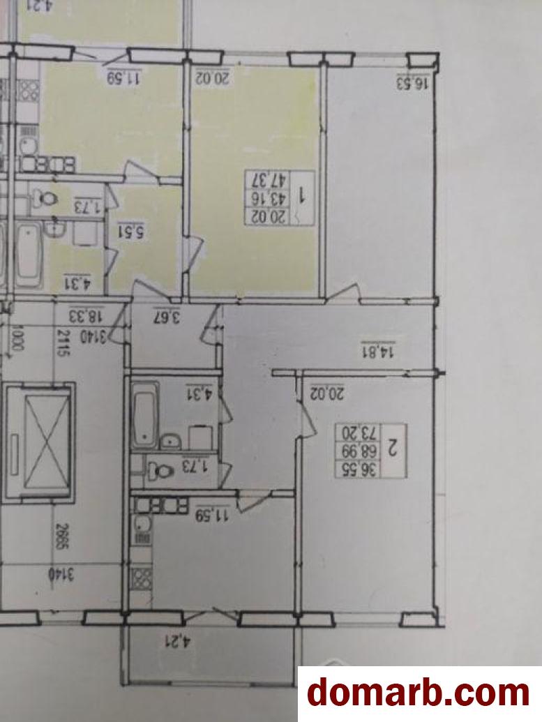 Купить Бобруйск Купить Квартиру 2024 г. 73 м2 5 этаж 2-ная Станцион в городе Бобруйск