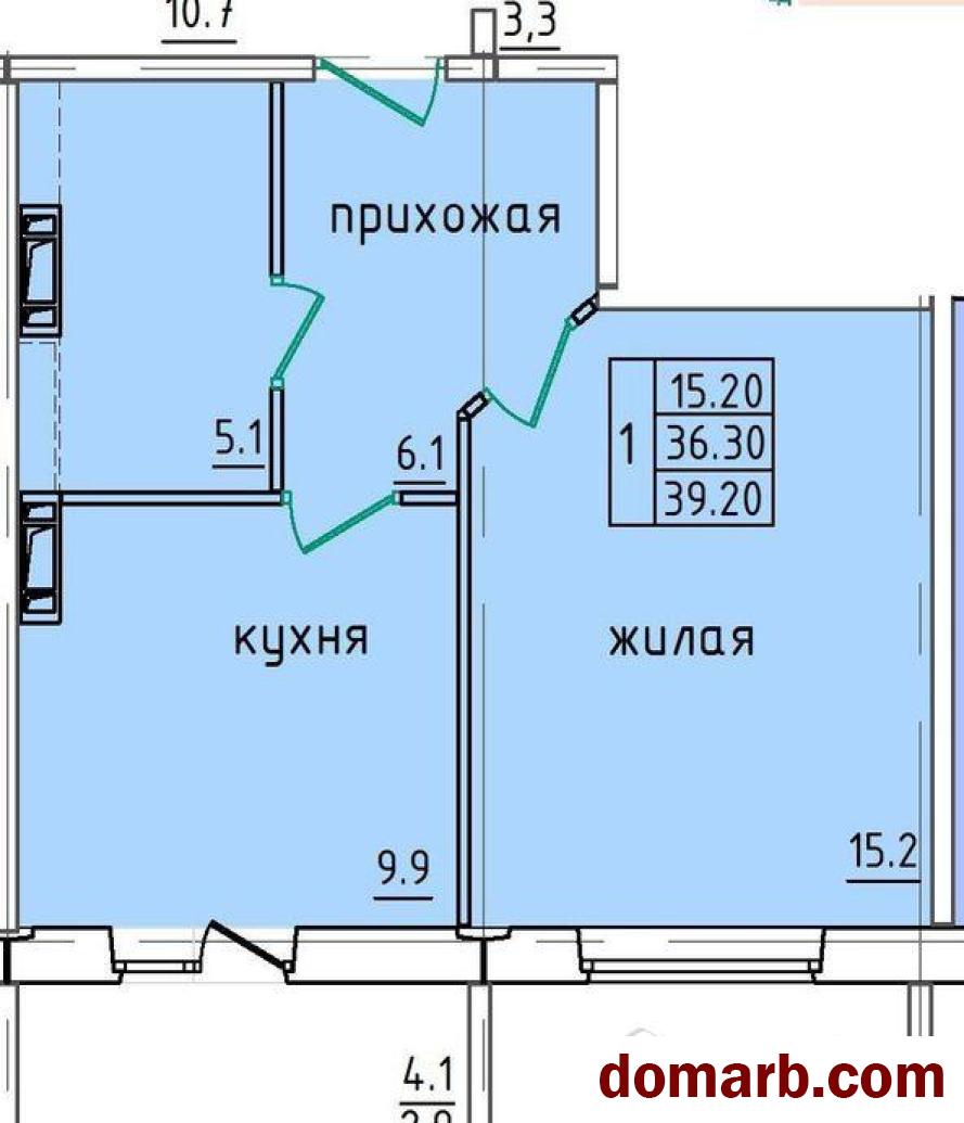 Купить Витебск Купить Квартиру 2024 г. 39,2 м2 6 этаж 1-ная Будённог в городе Витебск