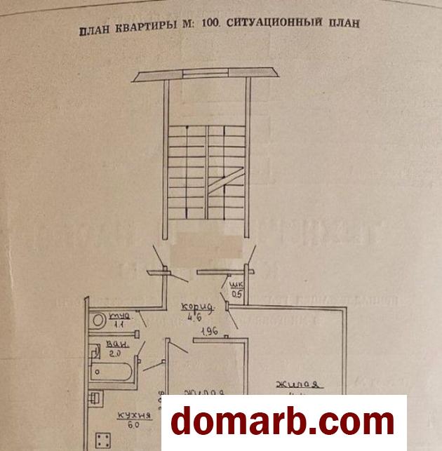 Купить Лида Купить Квартиру 1973 г. 37.4 м2 3 этаж 2-ная Космонавтов  в городе Лида