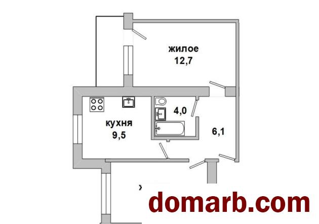 Купить Брест Купить Квартиру 1981 г. 47,4 м2 1 этаж 2-ная Кирова ул у в городе Брест