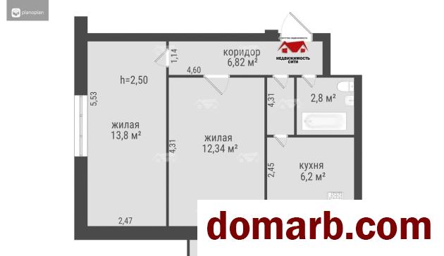 Купить Мозырь Купить Квартиру 1968 г. 42.2 м2 3 этаж 2-ная Пролетарс в городе Мозырь