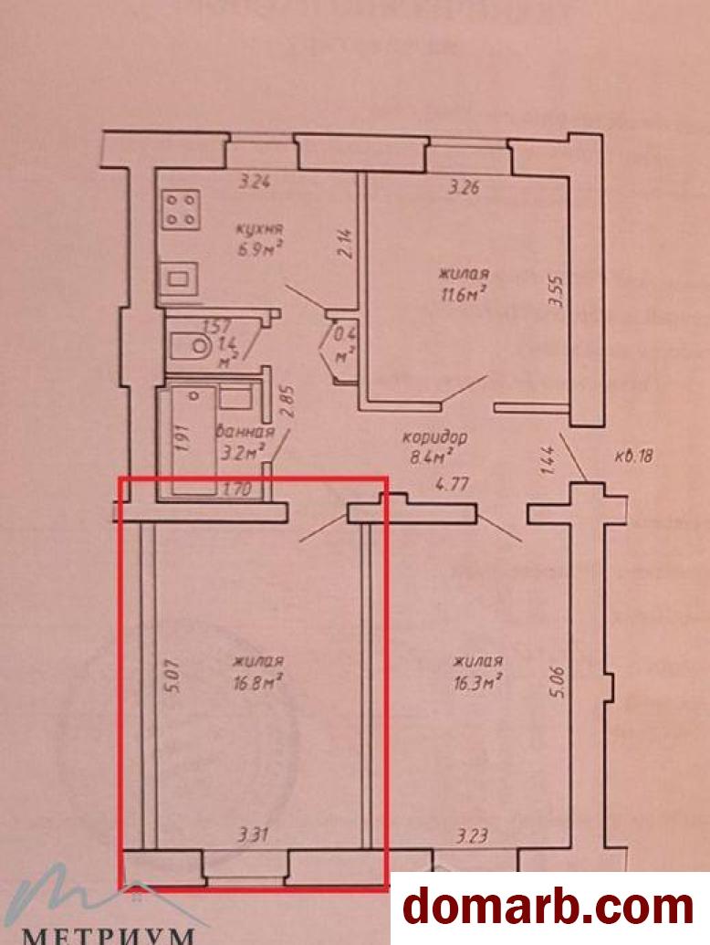 Купить Минск Купить Комнату 1957 г. 65 м2 1 этаж 3-ная Уральская ул  в городе Минск