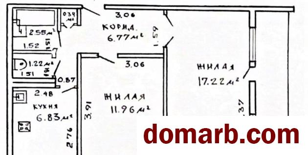 Купить Гомель Купить Квартиру 1985 г. 50,9 м2 7 этаж 2-ная Гайдара ул в городе Гомель