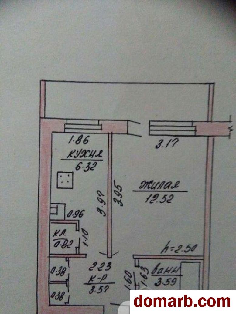 Купить Бабиничи Купить Квартиру 27.58 м2 2 этаж 1-ная Заднепровск в городе Бабиничи