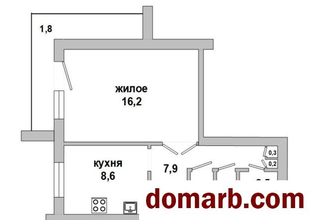 Купить Брест Купить Квартиру 1996 г. 38 м2 13 этаж 1-ная 17 Сентября у в городе Брест