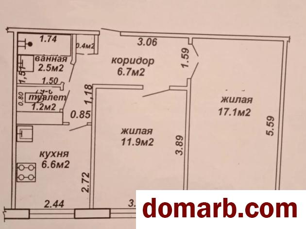 Купить Гомель Купить Квартиру 1982 г. 46,4 м2 3 этаж 2-ная Огоренко у в городе Гомель