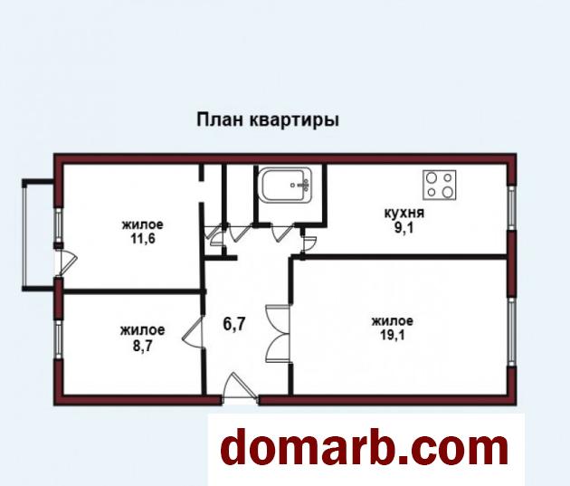 Купить Раевка Купить Квартиру 61.4 м2 2 этаж 3-ная Ленина ул. $13500 в городе Раевка