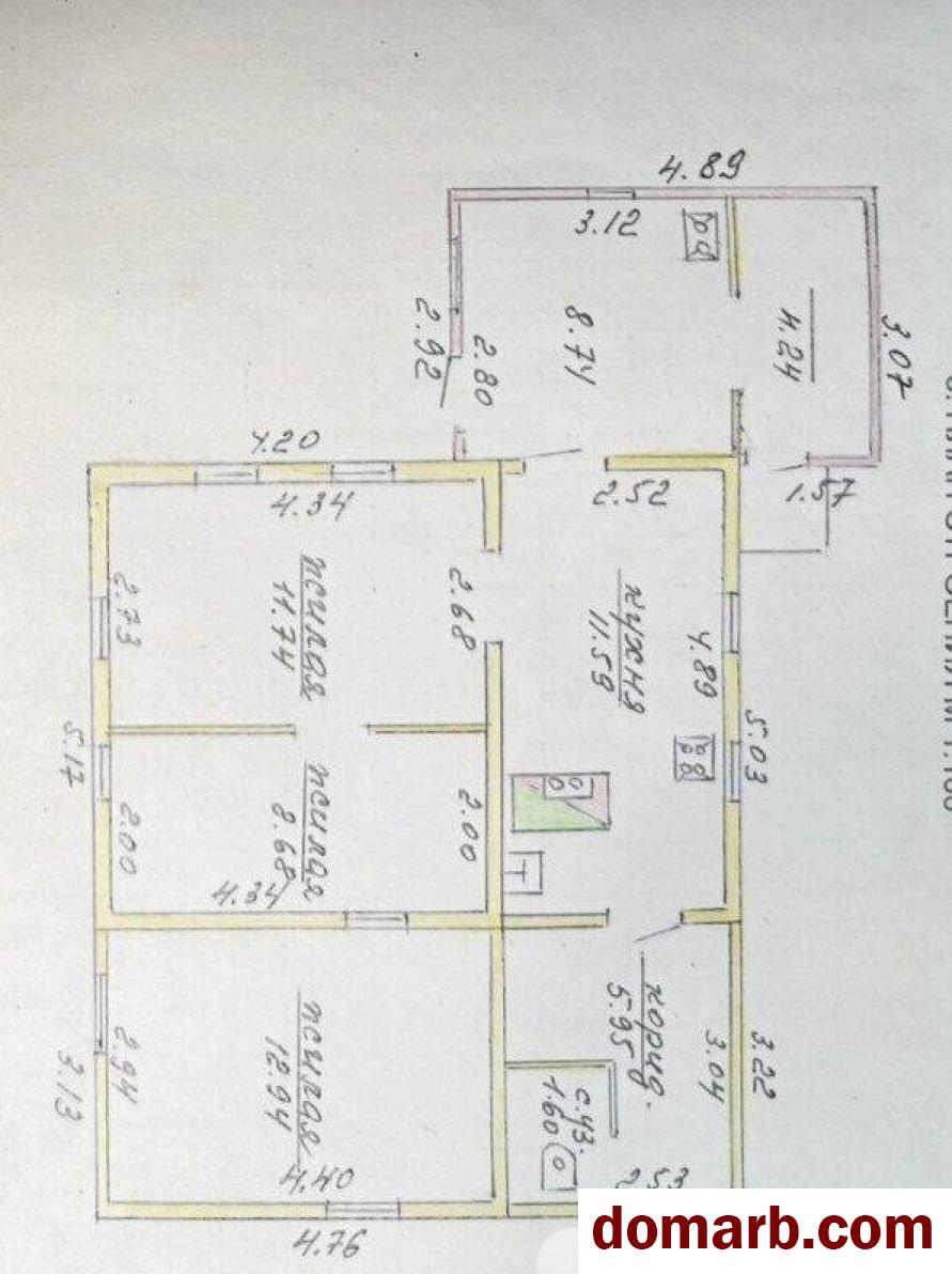 Купить Орша Купить Дом 1954 г. 65.5 м2 1 этаж пер. Прогонный 3-й ул. $250 в городе Орша