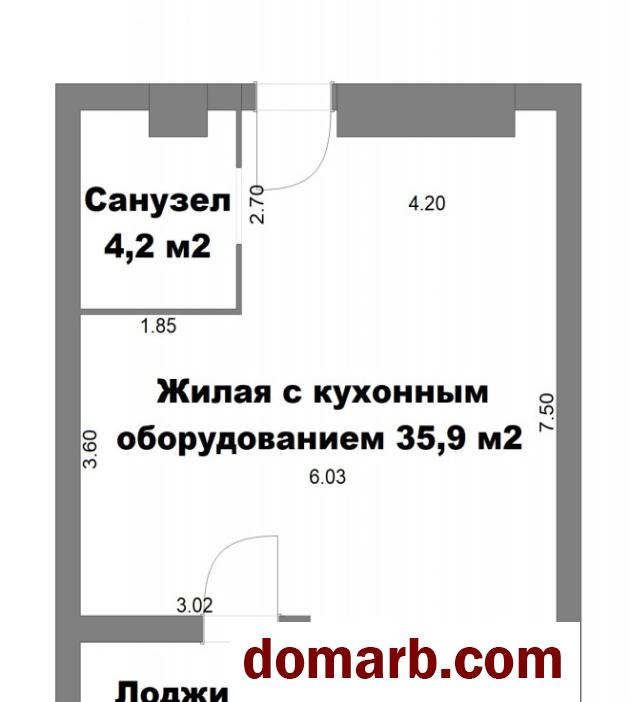 Купить Минск Купить Квартиру 2022 г. 40.1 м2 3 этаж 1-ная Аэродромна в городе Минск