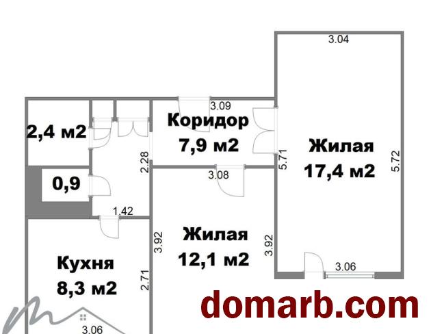 Купить Минск Купить Квартиру 1984 г. 49,5 м2 4 этаж 2-ная Голубева ул в городе Минск