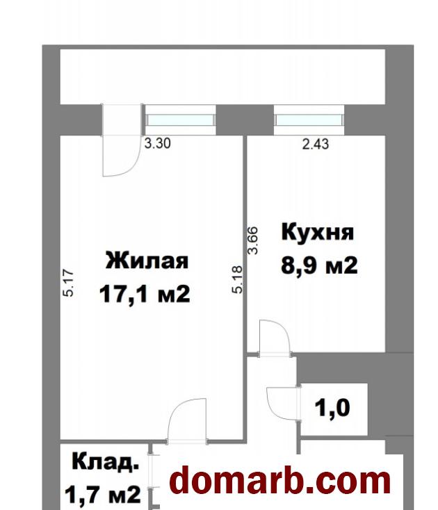 Купить Минск Купить Квартиру 1993 г. 39.8 м2 4 этаж 1-ная Маяковског в городе Минск