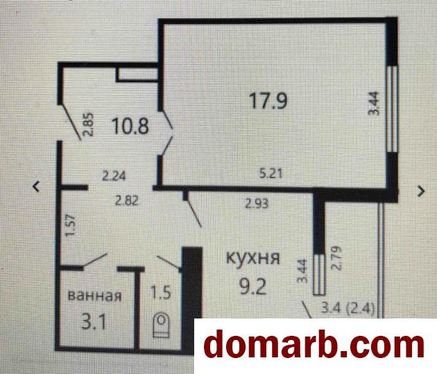 Купить Минск Купить Квартиру 2014 г. 42.4 м2 11 этаж 1-ная Франциска  в городе Минск