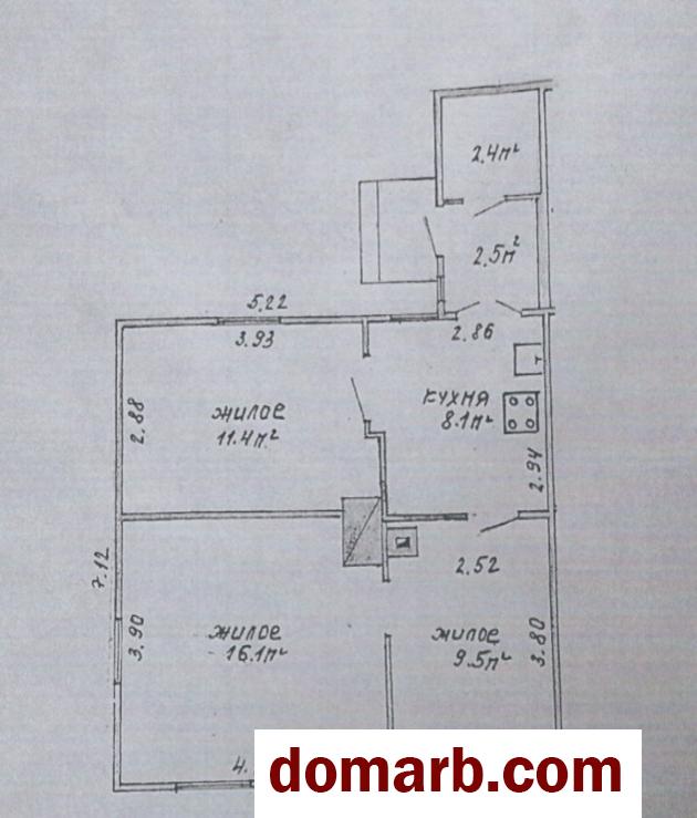 Купить Брест Купить Дом 45.1 м2 1-ная Солнечная ул. $31000 в городе Брест