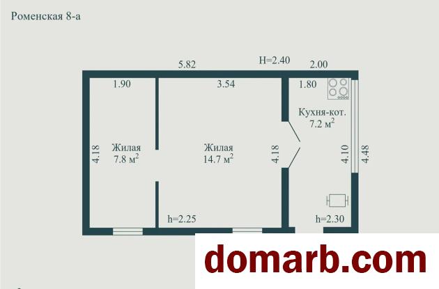 Купить Минск Купить Квартиру 1949 г. 29,7 м2 1 этаж 2-ная Роменская у в городе Минск