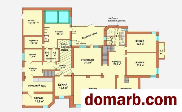 Купить Орешники Купить Дом 2005 г. 573.7 м2 3 этаж Водица ул. $149000 в городе Орешники