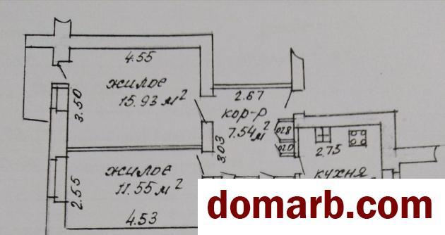 Купить Новополоцк Купить Квартиру 1985 г. 48 м2 3 этаж 2-ная Молодё в городе Новополоцк