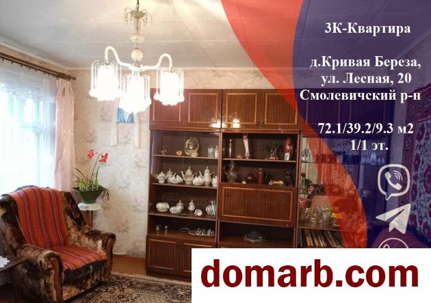 Купить Кривая Береза Купить Квартиру 2001 г. 72,1 м2 1 этаж 3-ная Лес в городе Кривая Береза