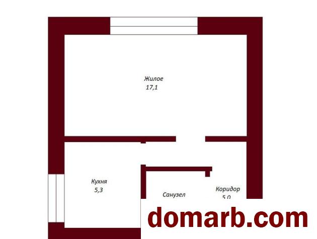 Купить Брест Купить Квартиру 1964 г. 30,3 м2 3 этаж 1-ная Интернацио в городе Брест