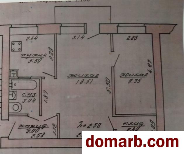 Купить Лида Купить Квартиру 41,8 м2 5 этаж 2-ная Советская ул ул. $2 в городе Лида