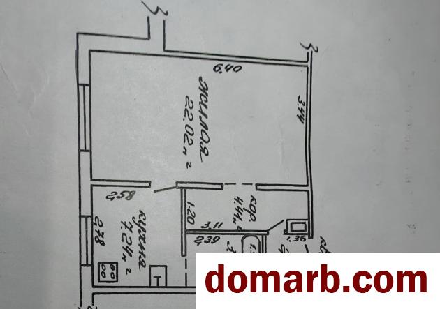 Купить Гомель Купить Квартиру 1986 г. 39.4 м2 1 этаж 1-ная Ефремова М в городе Гомель