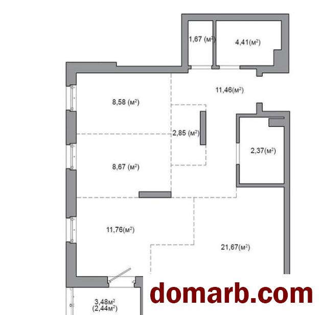 Купить Минск Купить Квартиру 2026 г. 77,93 м2 2 этаж 4-ная Михаила Са в городе Минск