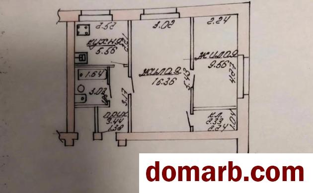 Купить Ганцевичи Купить Квартиру 1966 г. 40,3 м2 1 этаж 2-ная Гагари в городе Ганцевичи