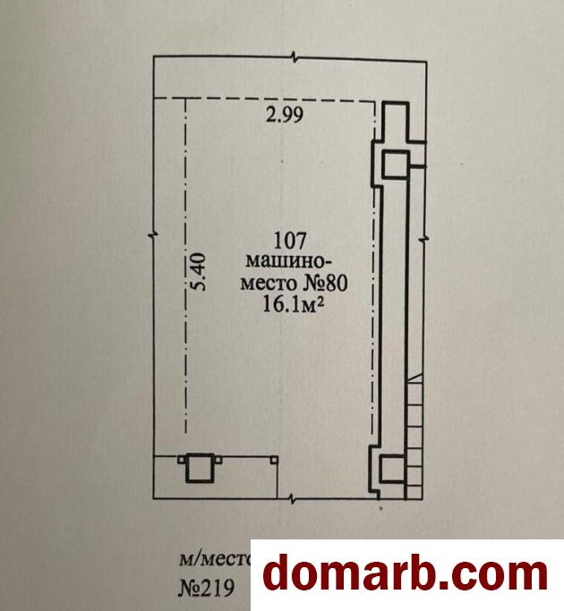 Купить Копище Купить Гараж 2023 г. 16.1 м2 Михаила Миля ул. $24900 в городе Копище