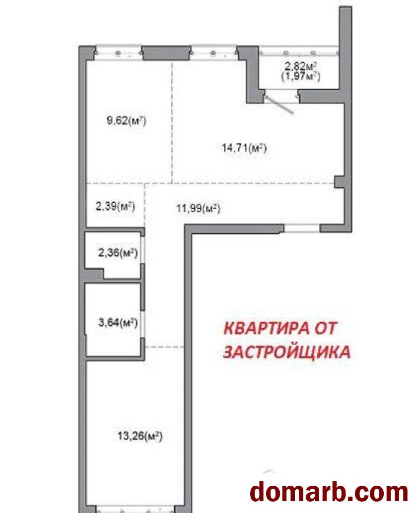 Купить Минск Купить Квартиру 2026 г. 59,94 м2 2 этаж 3-ная Михаила Са в городе Минск