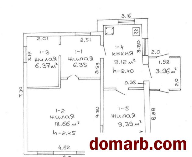 Купить Гомель Купить Дом 53.85 м2 1 этаж 4-ная Стекольная ул. $28000 в городе Гомель