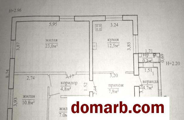 Купить Могилев Купить Дом 1994 г. 70.1 м2 3-ная Киселёва ул. $46100 в городе Могилев