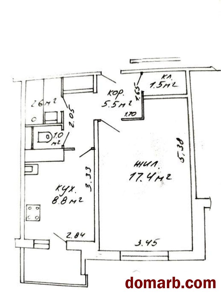 Купить Минск Купить Квартиру 1999 г. 38,9 м2 12 этаж 1-ная Шарангович в городе Минск