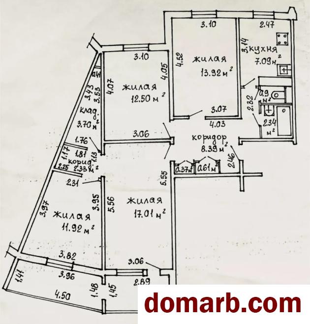 Купить Беларусь Купить Квартиру 1987 г. 81,1 м2 2 этаж 4-ная Минск ул в городе Беларусь