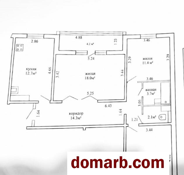 Купить Минск Купить Квартиру 2008 г. 82.3 м2 9 этаж 3-ная Янки Брыля  в городе Минск