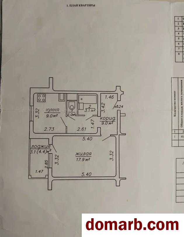 Купить Минск Купить Квартиру 2006 г. 40 м2 6 этаж 1-ная Роменская ул в городе Минск