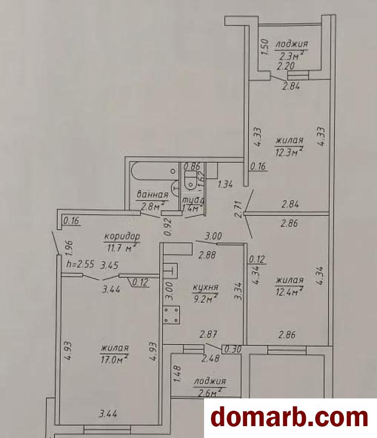 Купить Барановичи Купить Квартиру 2010 г. 71,7 м2 1 этаж 3-ная Киров в городе Барановичи